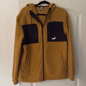 Men’s Polar Fleece Hooded Jacket